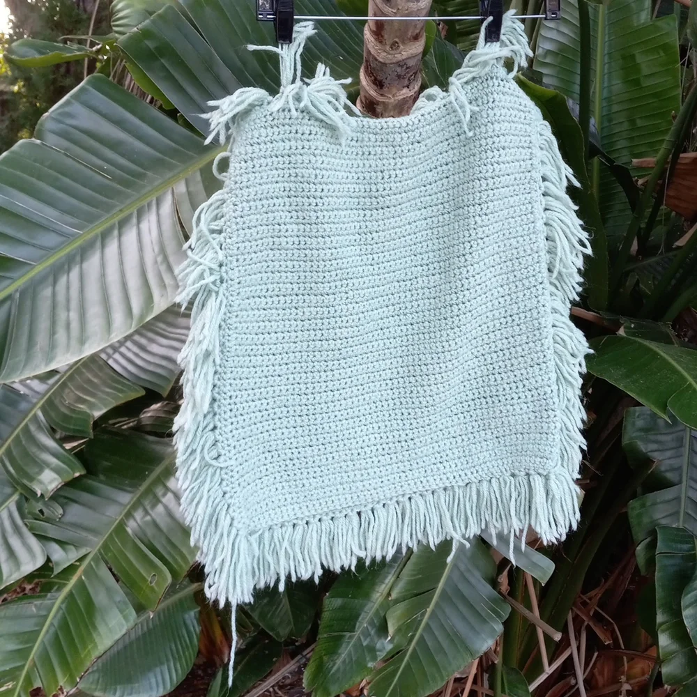 Cottagecore popcorn crochet pillow cover